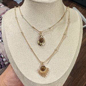 2 pieces Necklace Set